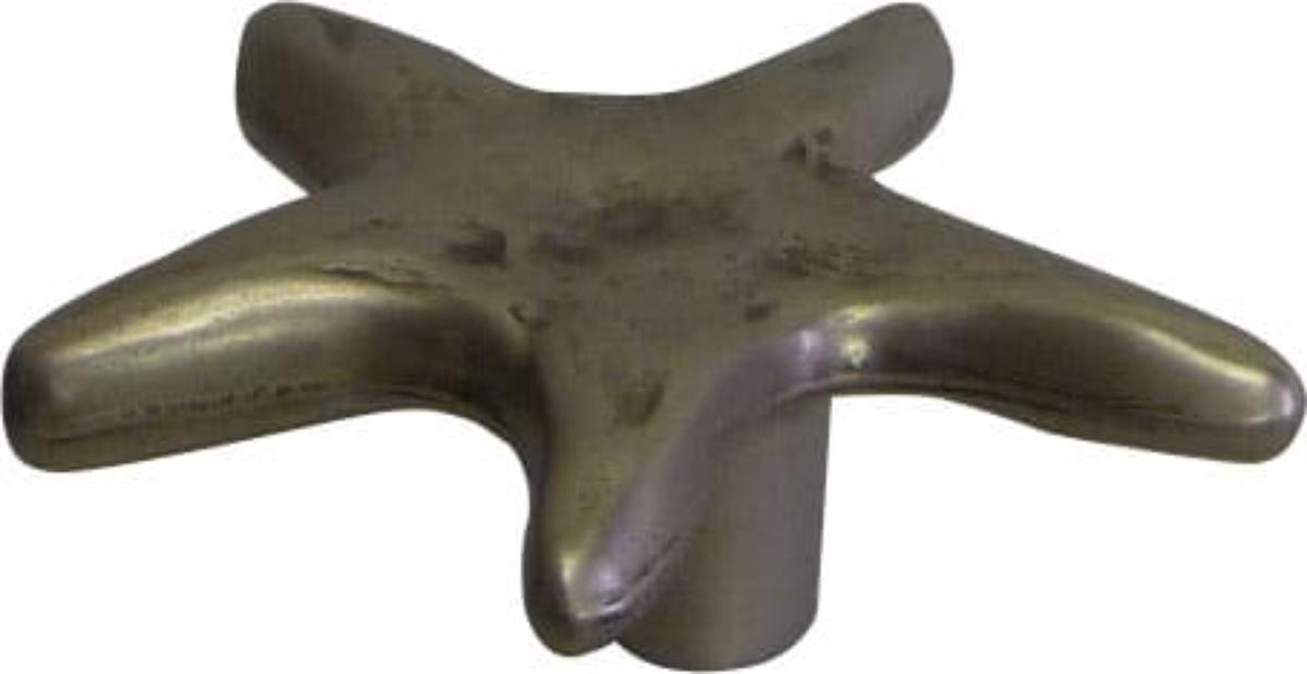 FURNITURE HANDLE STAR 45X19MM ZAMAK
