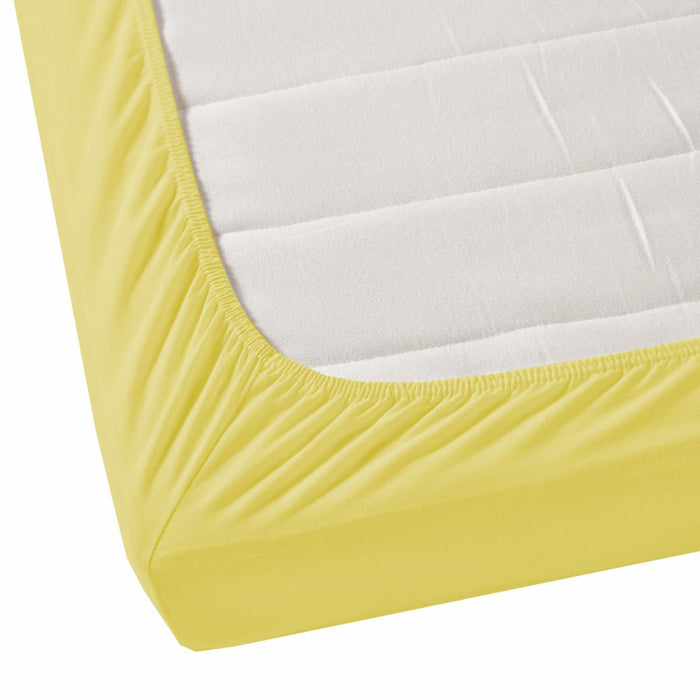 FITTED SHEET 90/200 YELLOW