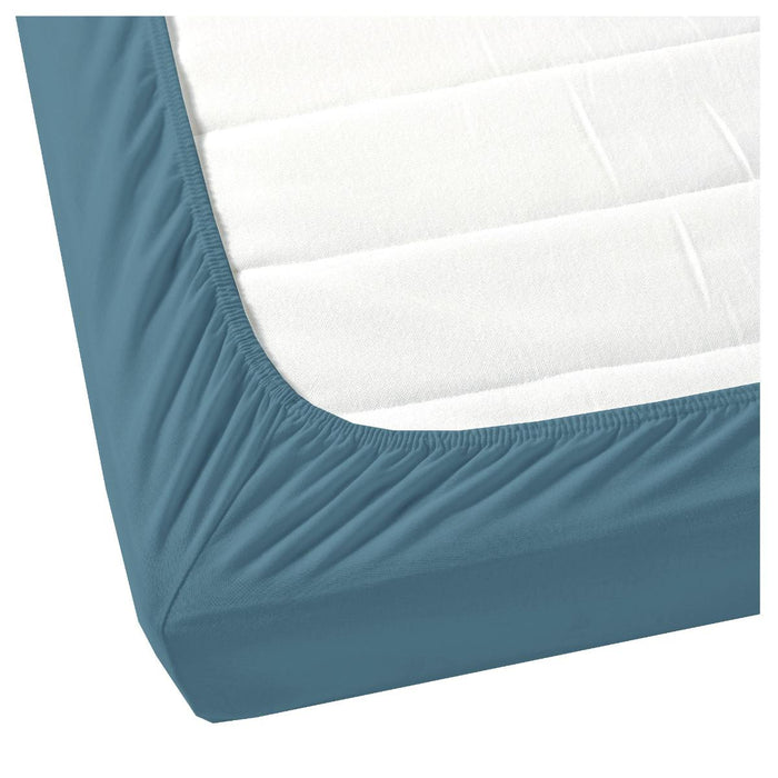 AGLIKA FITTED SHEET FOR MATTRESS 160X200 CM PETROL