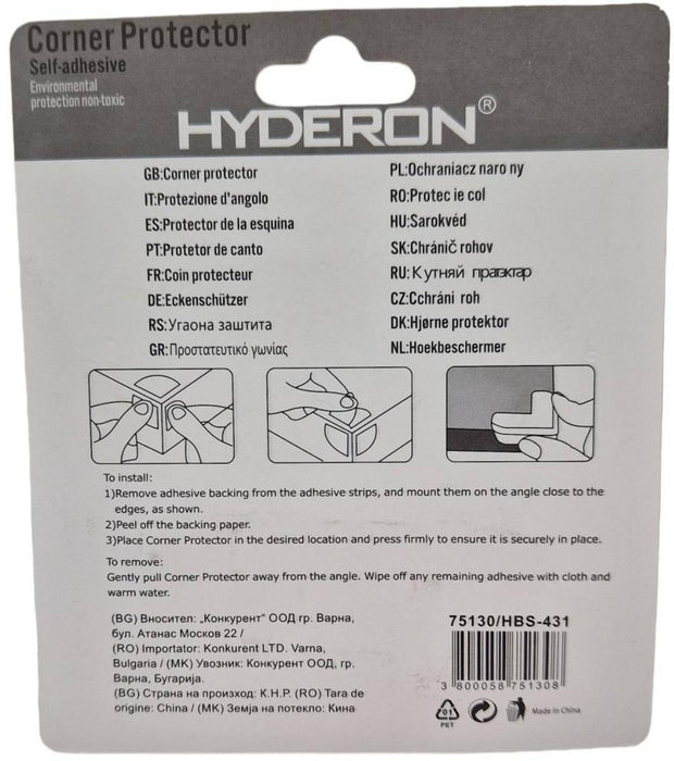 ROUND CORNER PROTECTOR HBS-431 4PCS