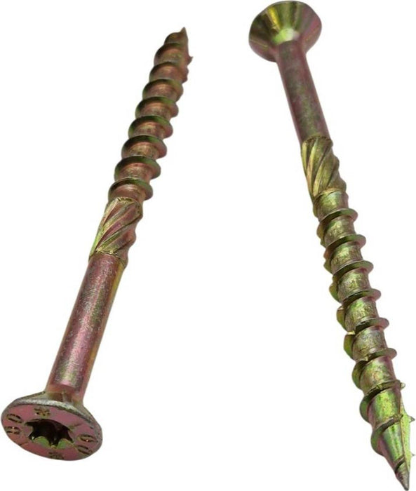 TURBO WOOD SCREW 6.0X80MM 200PCS/1.05KG
