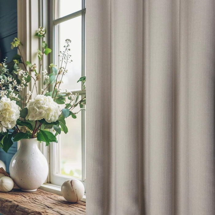 CURTAIN DENSE LIGHT BEIGE 300CM