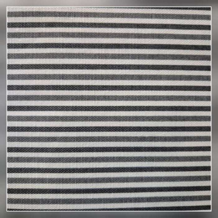 TEXTILE STRIPED GREY 180CM