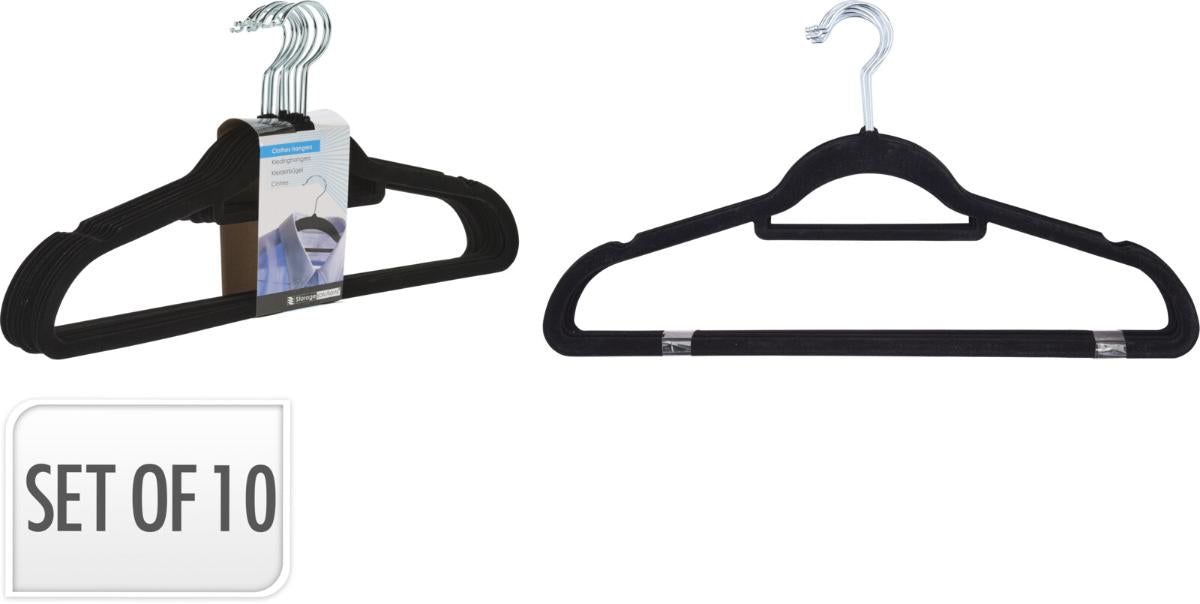 ABS CLOTHES HANGER 10PCS.