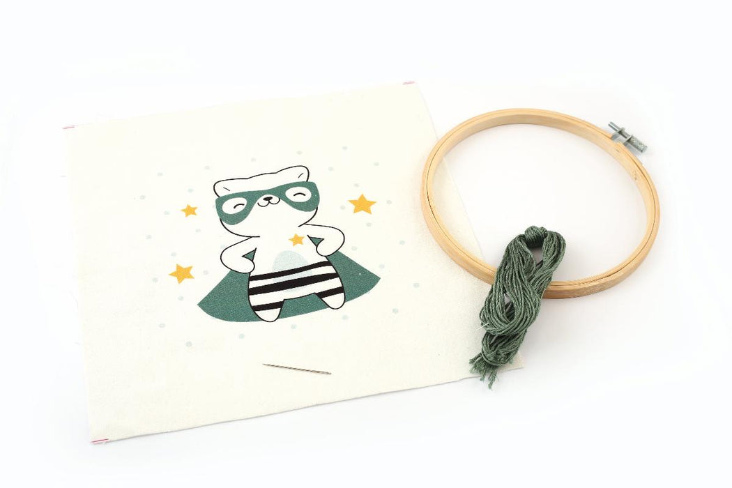 EMBROIDERY KIT Φ15CM CAT