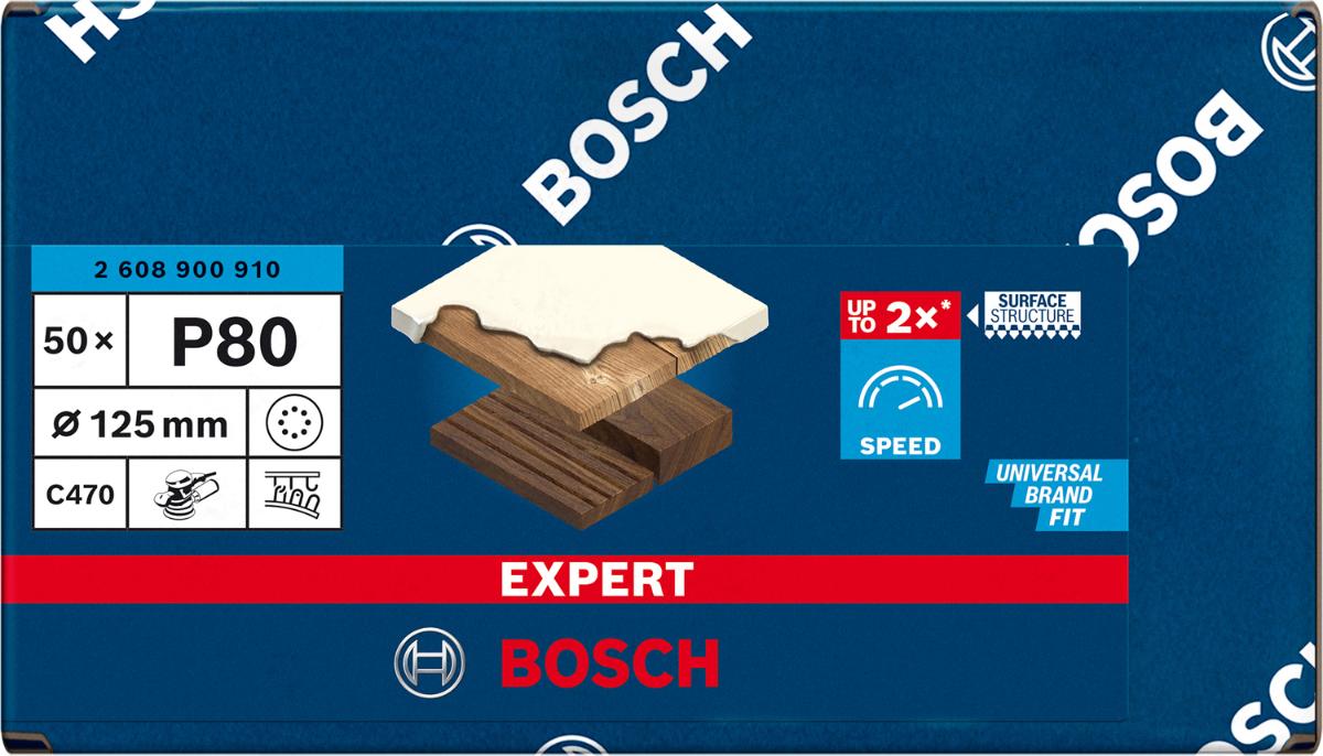 BOSCH P80 C470 EXPERT SANDING PAPER