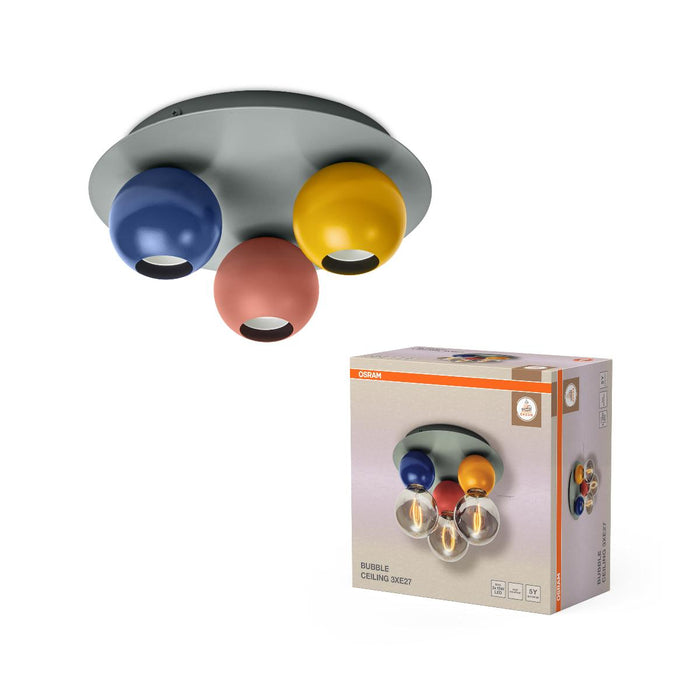 DECOR BUBBLE CEILING LED LAMP 3XE27 LEDVANCE