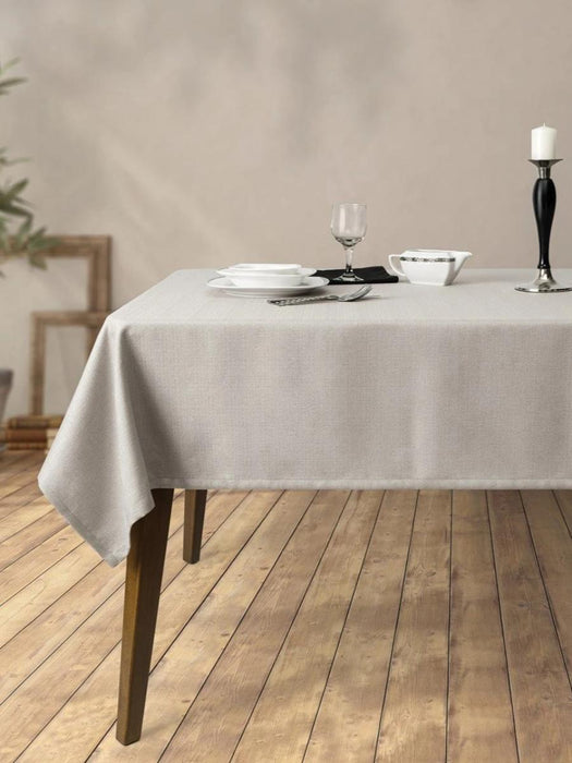 LINEN TEXTURE COVER LIGHT GREY 140X170CM