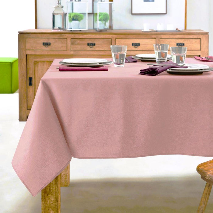 COVER TEXTURE LINEN ASH ROSES 140X170