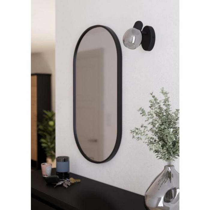 WALL LIGHT E14 BLACK EGLO POLLICA