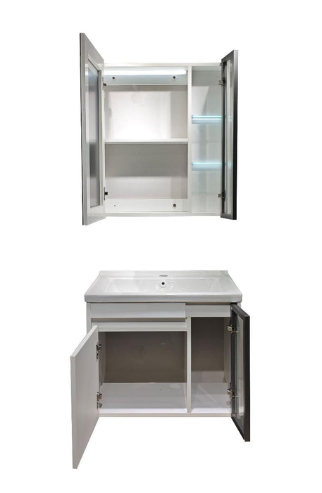 BATHROOM FURNITURE SET BIANCO 60 CM WHITE