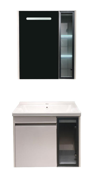 BATHROOM FURNITURE SET GRIGIO 60 CM GREY