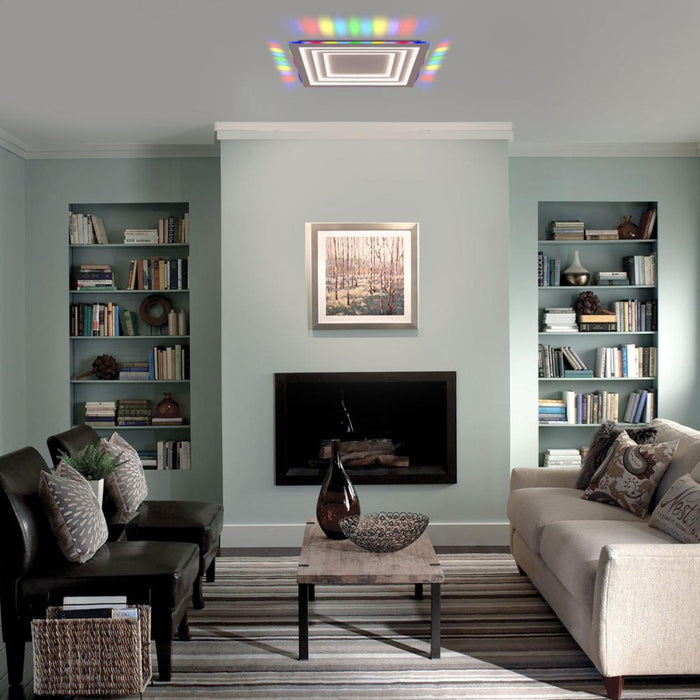 LED RGB CEILING LAMP 102W 3000-6000K 5701LM WHITE DU VIVALUX DAKOTA