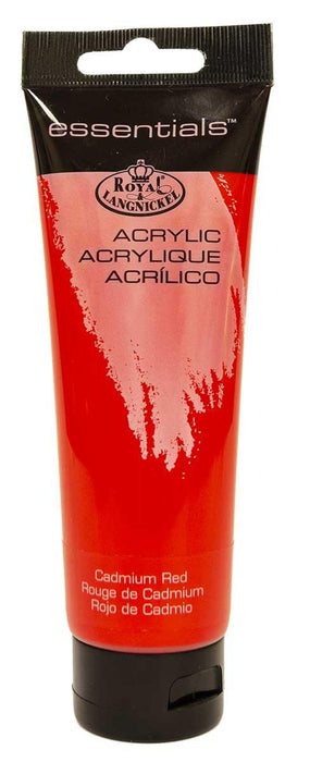 ACRYLIC PAINT 120ML ESSENTIALS RED