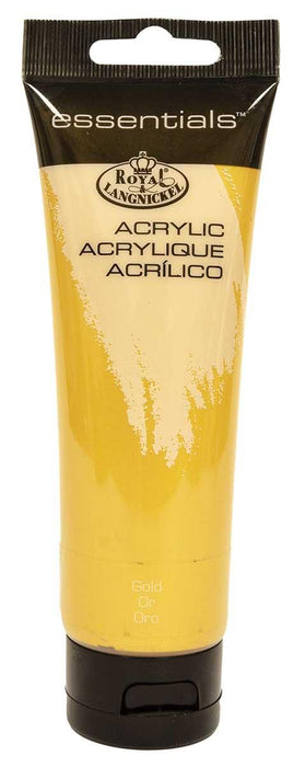 ACRYLIC PAINT 120ML ESSENTIALS GOLD