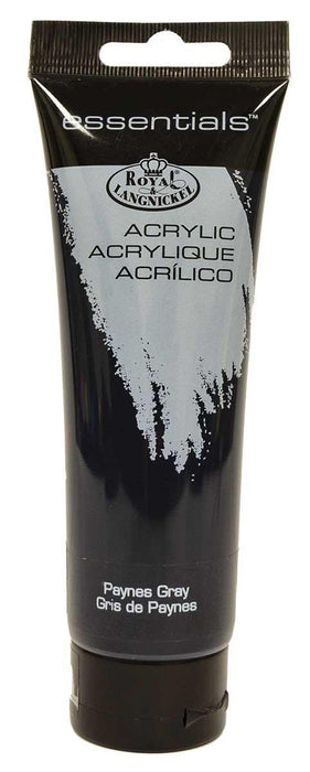 ACRYLIC PAINT 120ML ESSENTIALS GREY
