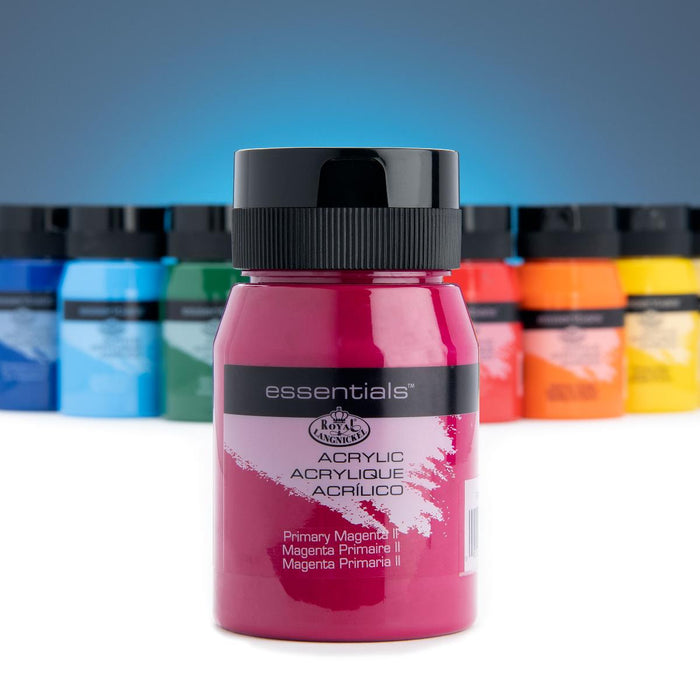 ACRYLIC PAINT 500ML ESSENTIAL PURPLE