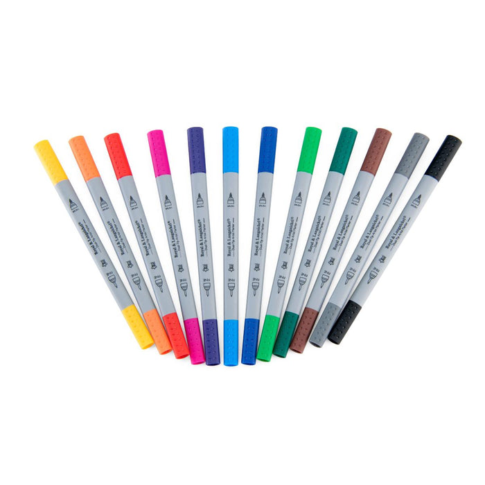 ARTIST MARKERS 12PCS DOUBLE TIP