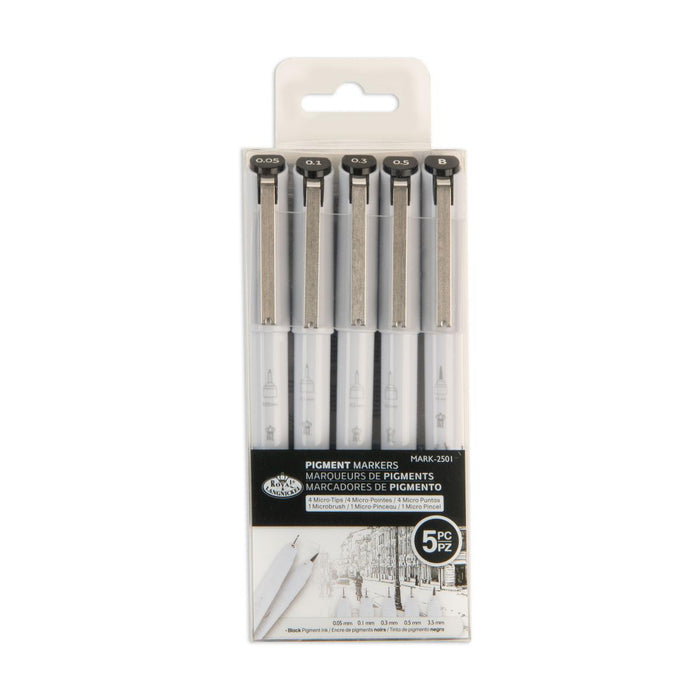 ARTIST GRAPHIC MARKER 5PCS DOUBLE TIP