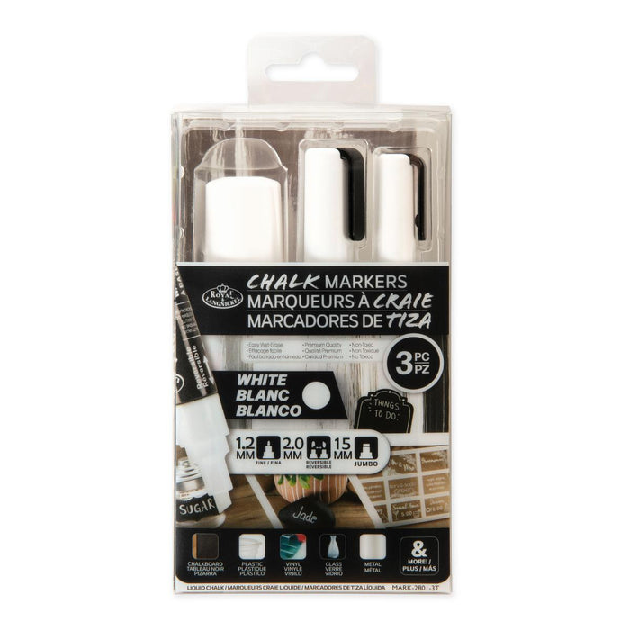 ARTIST CHALK MARKER 3PCS WHITE