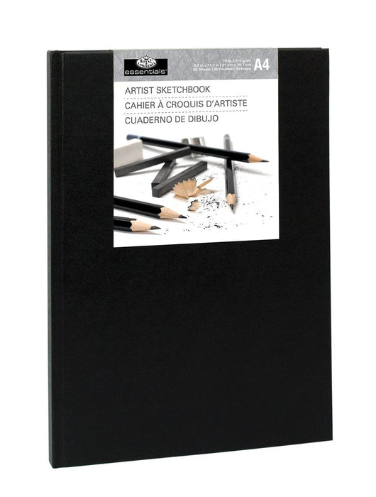 HARD COVER SKETCHBOOK A4 BLACK