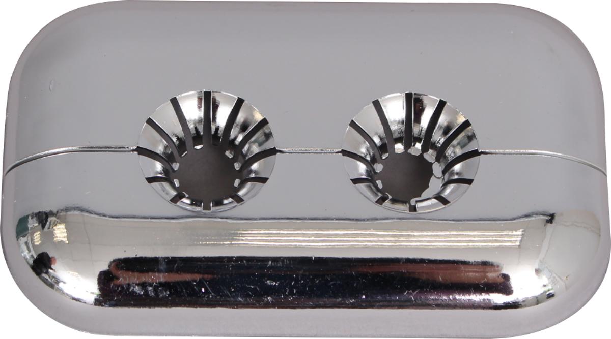 UNIVERSAL DOUBLE SOCKET F10-F20 CHROME