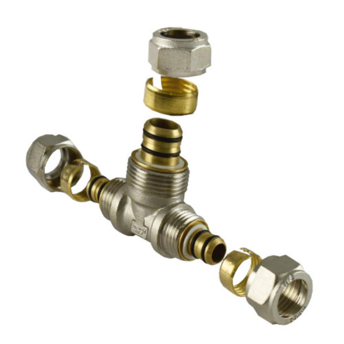 REDUCER FOR RADIATOR TRIPLE Ф20ФФ16ФФ16 JOZI