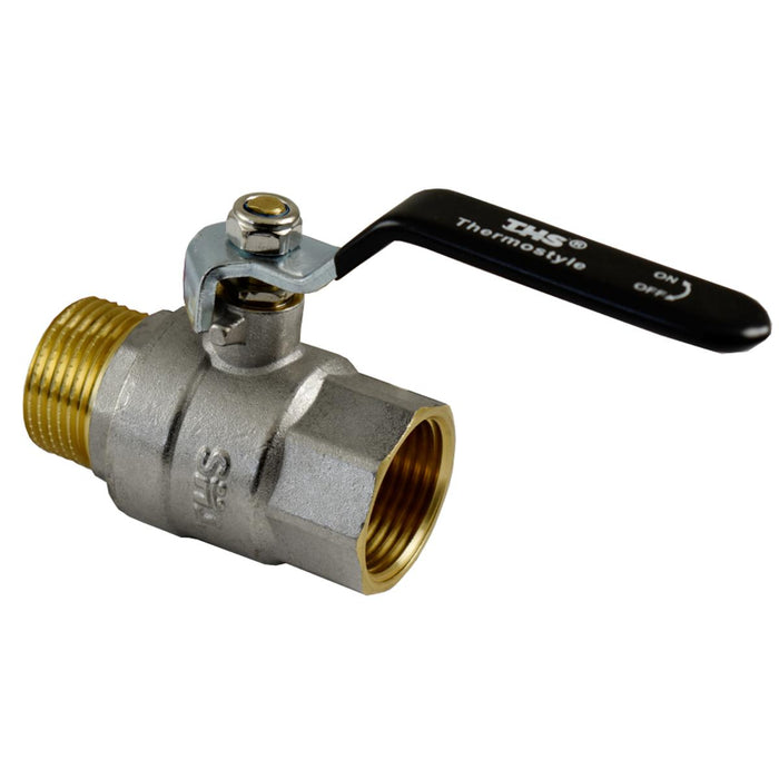 BALL VALVE 1'' M FULL BORE PN40