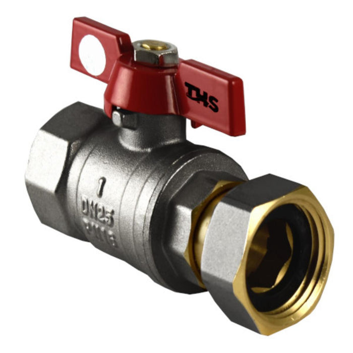 BALL VALVE NUT 1'' T- HANDLE