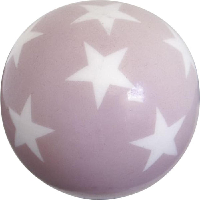 FURNITURE HANDLE STAR 35X35MM PINK