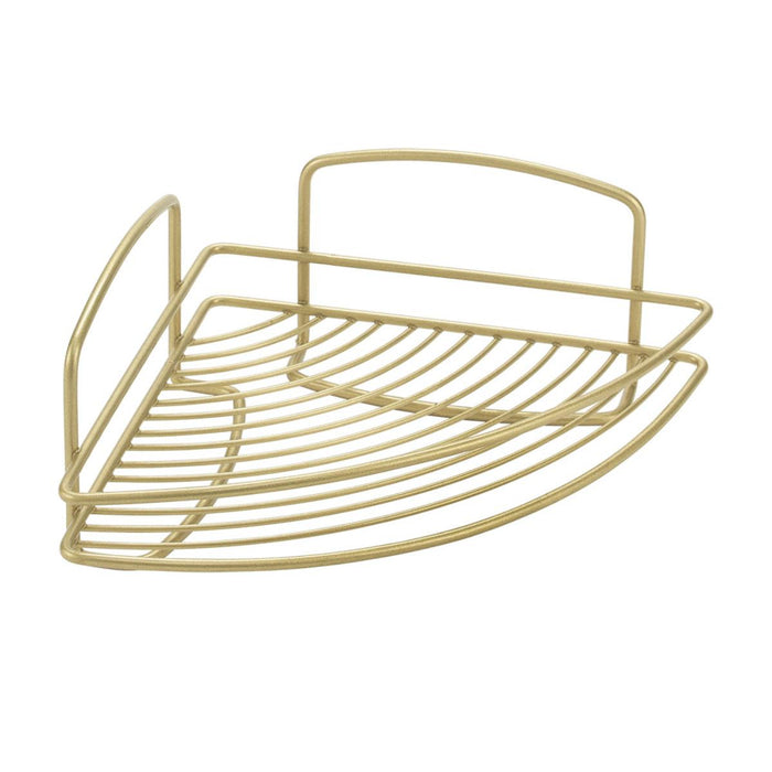 CORNER SHELF 1 LEVEL ONDA BRASS
