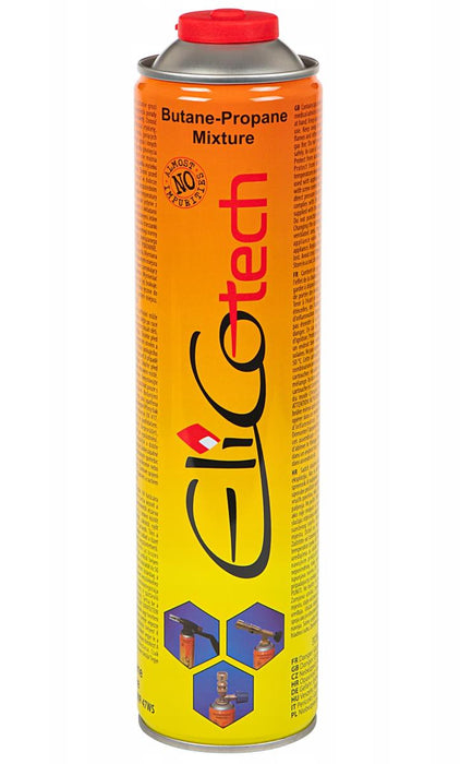 GAS CYLINDER 600ML VALVE 7/16'' EN417