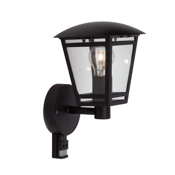 OUTDOOR WALL LIGHT RILEY WITH SENSOR 1XE27 IP44