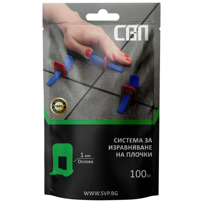 LEVELING BASE 1MM 100PCS SVP