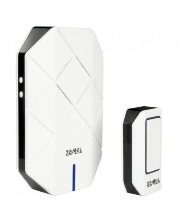WIRELESS BATTERY-OPERATED DOORBELL JAZZ ZAMEL