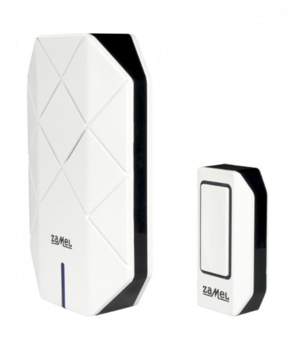 WIRELESS BATTERY-OPERATED DOORBELL JAZZ ZAMEL