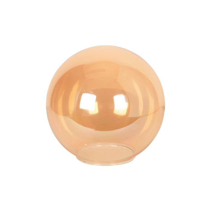 CHANDELIER GLASS F150 E27 COPPER CLOSED