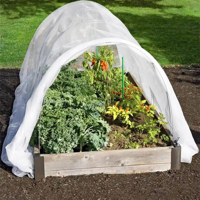MINI GREENHOUSE WITH TEXTILE H47CM L120CM