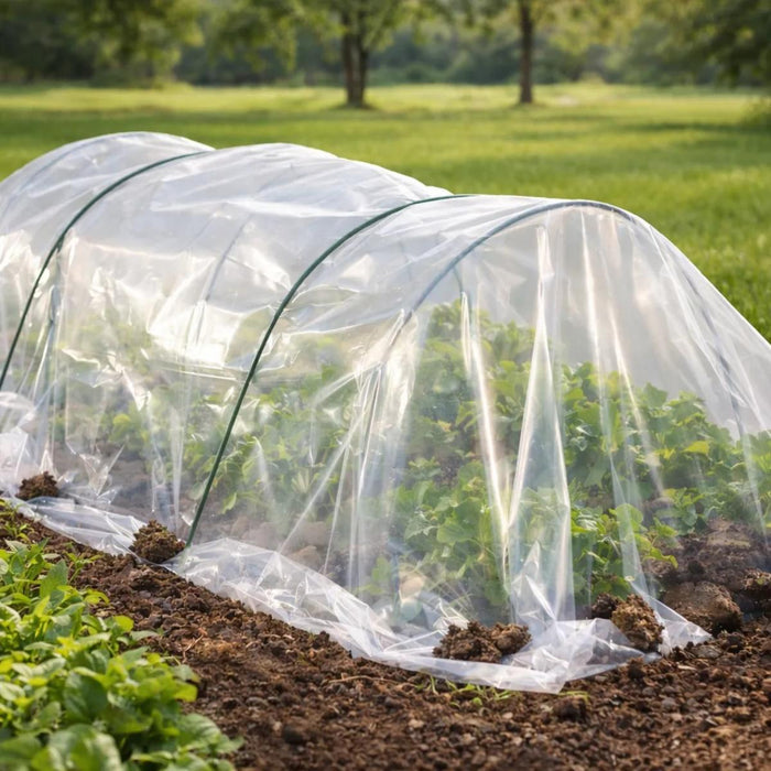 MINI GREENHOUSE WITH POLYETHYLENE H47CM L120CM
