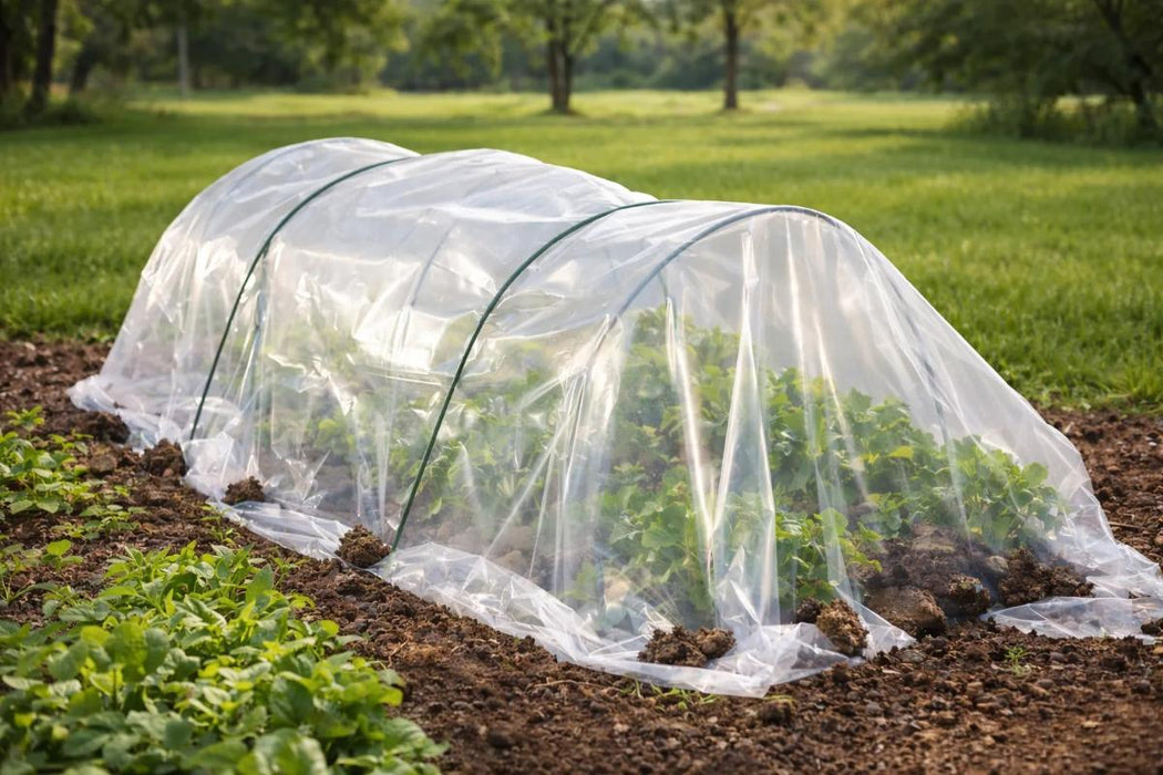 MINI GREENHOUSE WITH POLYETHYLENE H47CM L120CM