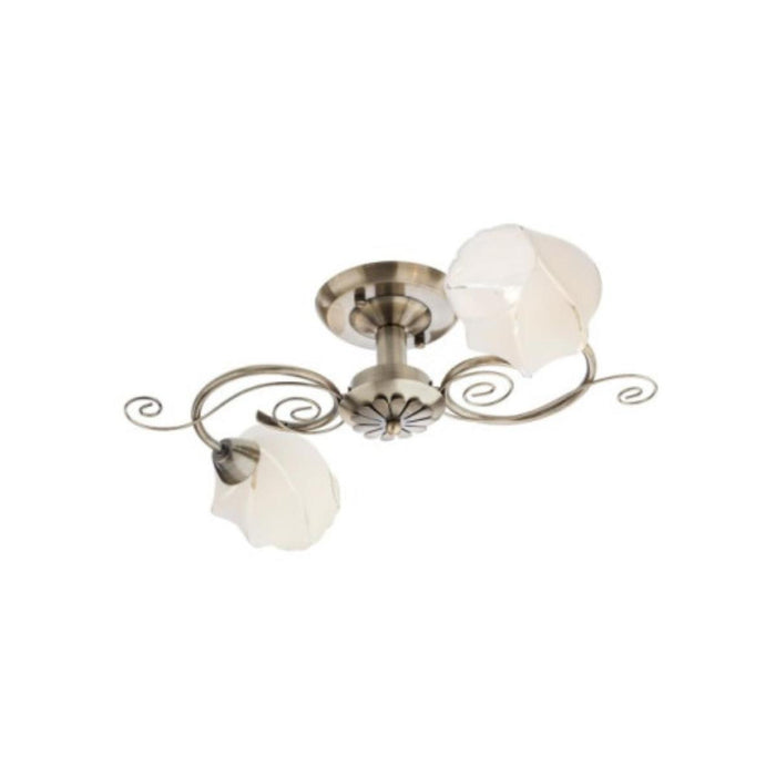 DOROTHY CHANDELIER 2XE14 METAL/GLASS