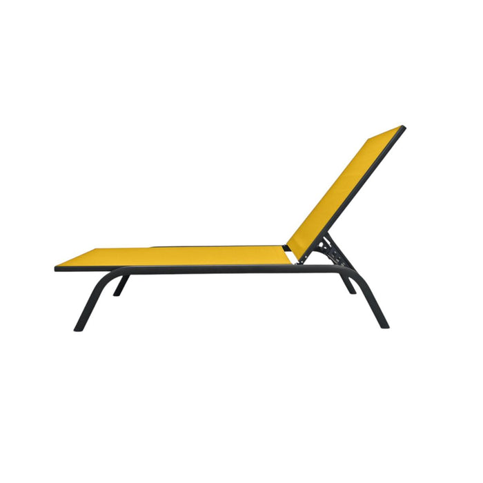 CHAIR 4 POSITIONS MUSTARD COLOR HOME B