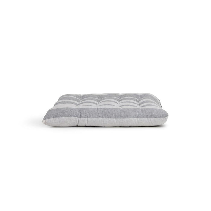 CHAIR CUSHION 40X40 STRIPES GREY