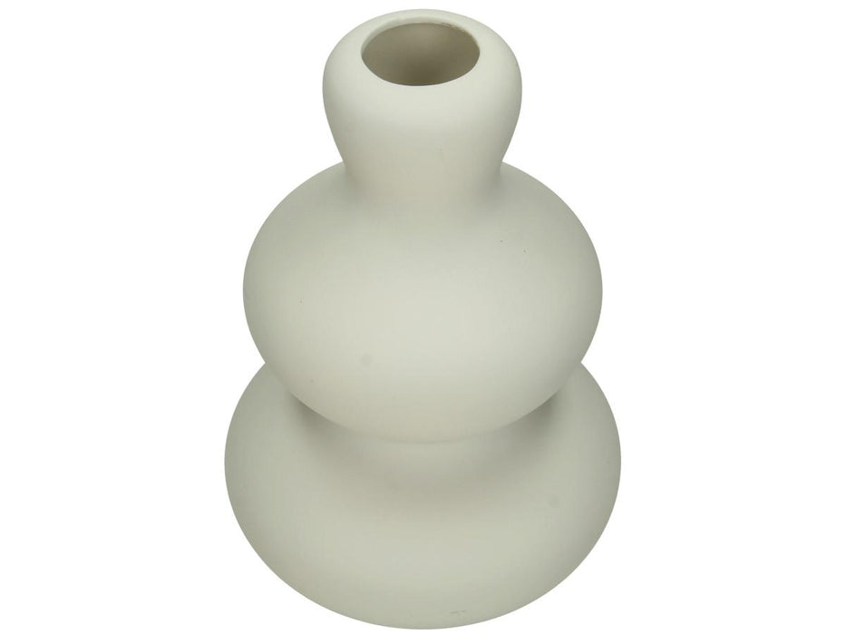 IVORY VASE 20X14X14CM