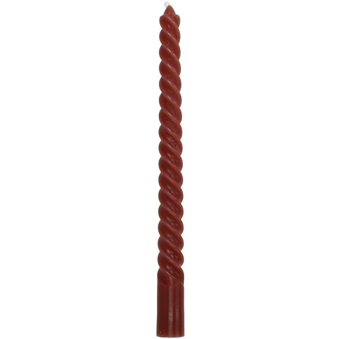 TWISTED TERRA CANDLE 26X3X8CM