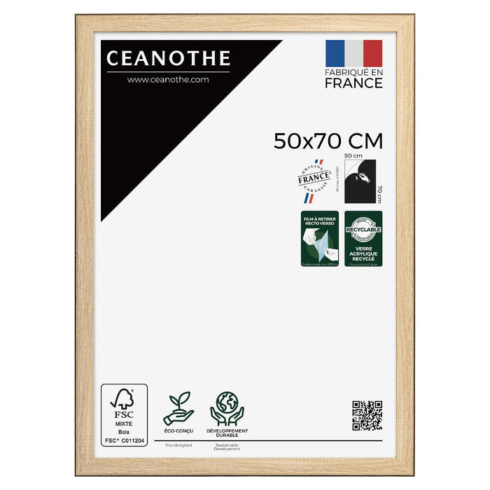 FRAME 50X70 CM NEWTON WOOD BLACK