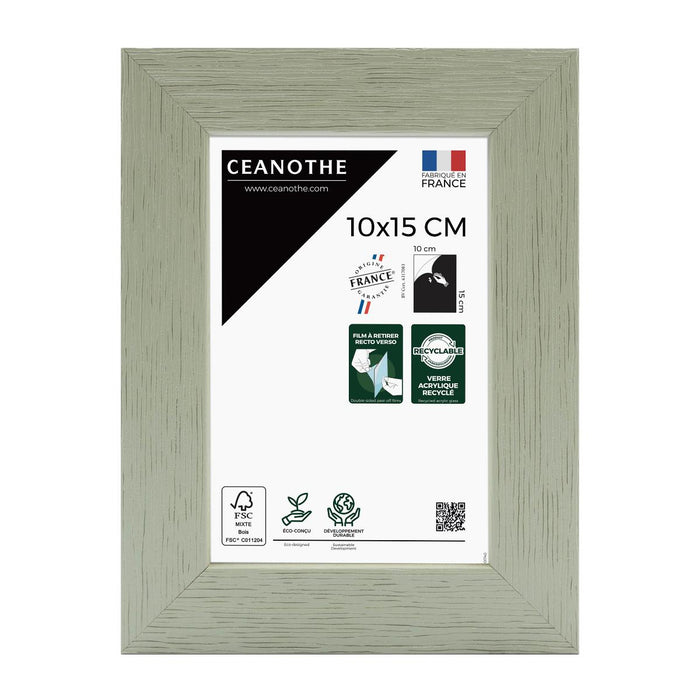 FRAME 10X15 CM KARMA LIME