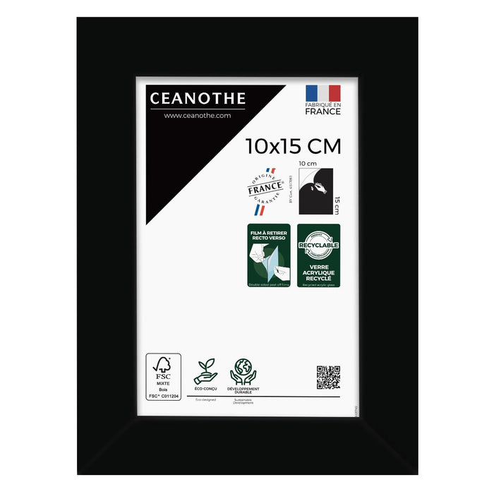 FRAME 10X15 CM WILD BLACK