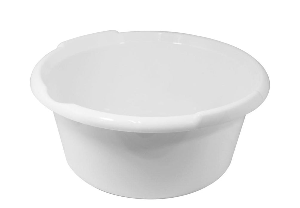 ROUND BASIN 12.5L RECA PLAST WHITE