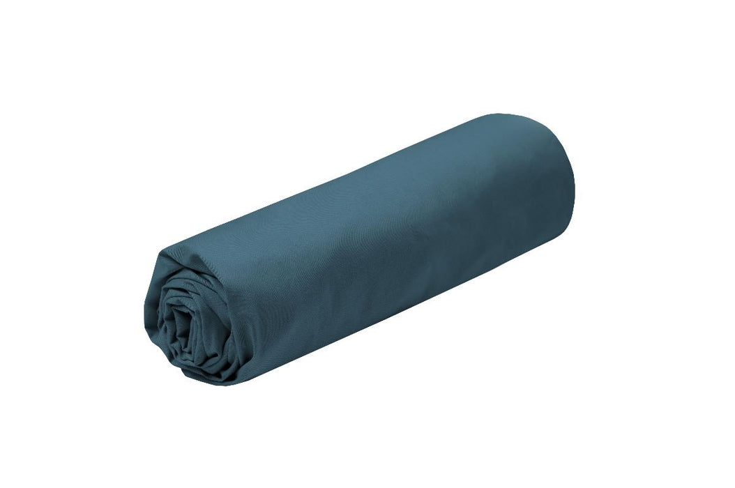 FITTED SHEET 140/200 ELYSEE PETROL